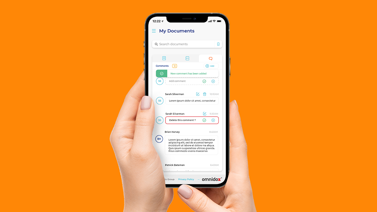 Image of App design